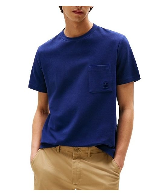 Ανδρικό T-shirt Μπλε Tommy Hilfiger MW0MW39365-C7G
