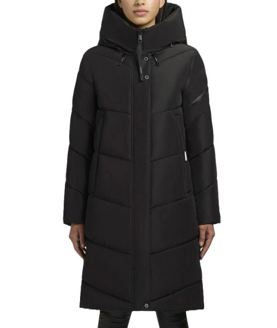 Γυναικείο Jange Μπουφάν Μαύρο Khujo KJ250CO253-BLACK
