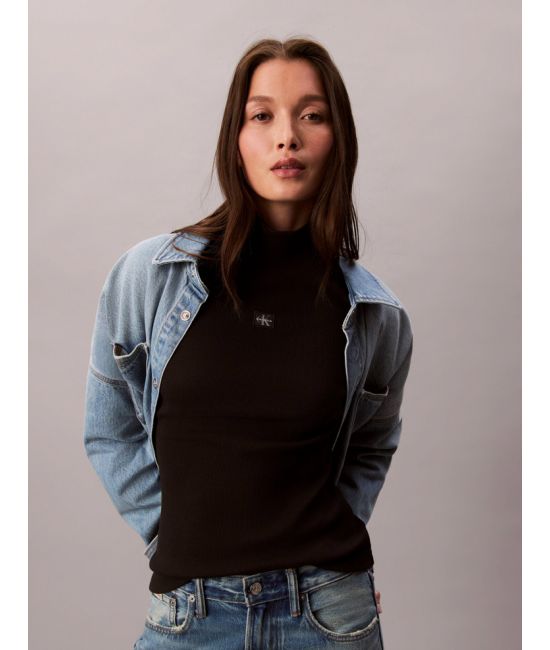 Γυναικεία Μπλούζα Ζιβάγκο Μαύρη Calvin Klein LV047D203G-UB1