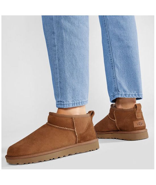 Γυναικεία Classic Ultra Mini Μποτάκια Καφέ UGG 1116109-CHE