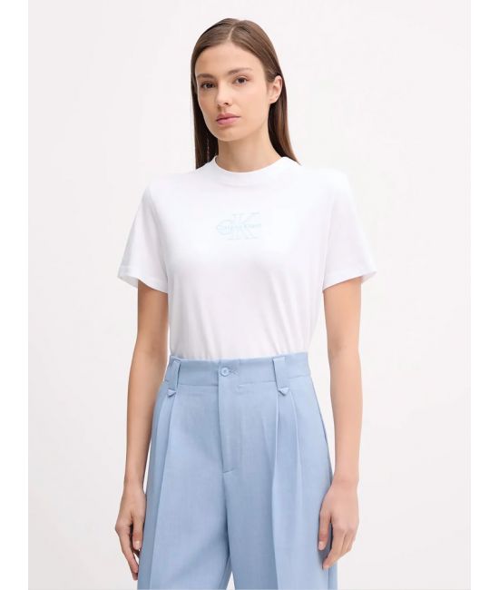 Γυναικείο T-shirt Λευκό Calvin Klein LV047C863G-YAA