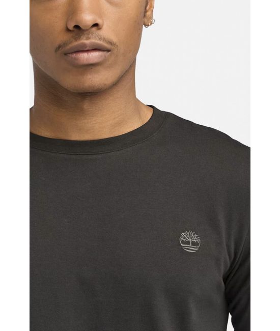 Ανδρικό Dunstan River Μακρυμάνικο T-shirt Μαύρο Timberland TB0A2BQ3-X65