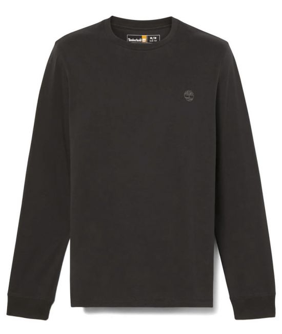 Ανδρικό Dunstan River Μακρυμάνικο T-shirt Μαύρο Timberland TB0A2BQ3-X65