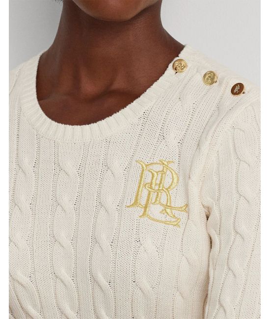 Γυναικείο Montiva Πουλόβερ Εκρού Ralph Lauren 200932223002-101