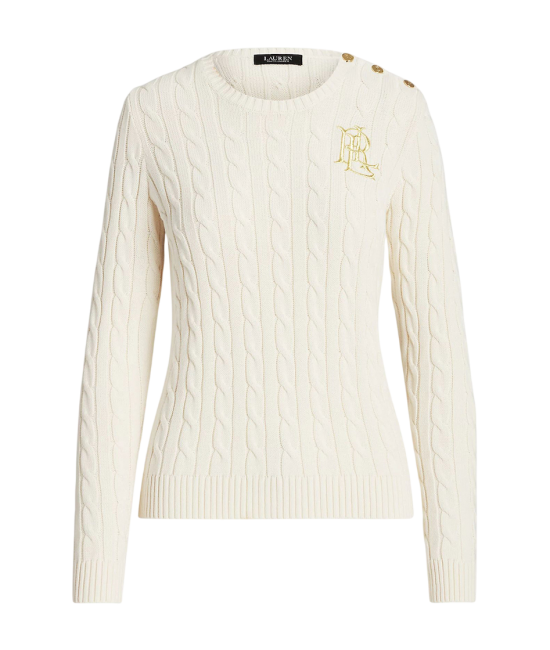 Γυναικείο Montiva Πουλόβερ Εκρού Ralph Lauren 200932223002-101