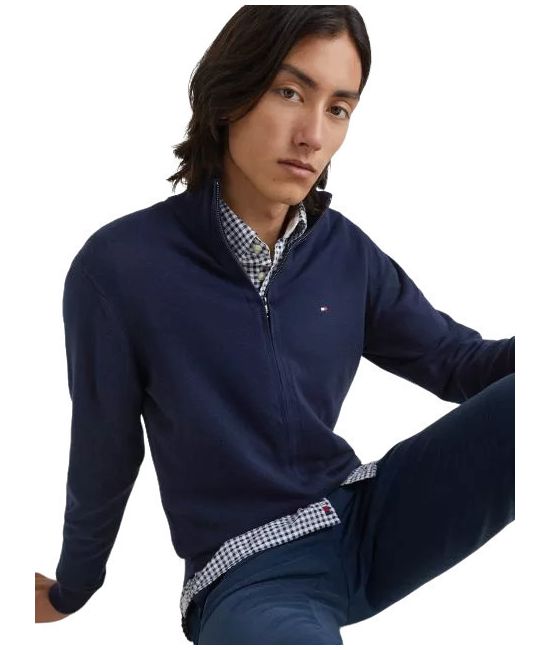 Ανδρική Ζακέτα Navy Μπλε Tommy Hilfiger MW0MW28050-DW5