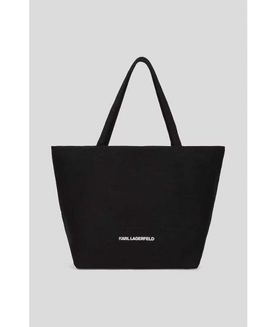 Γυναικεία Ikon Rhinestone Shopper Τσάντα Μαύρη Karl Lagerfeld A3W50016-999 BLACK