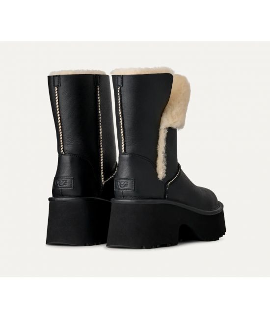 Γυναικείες Δερμάτινες New Heights Classic Esmee Μπότες Μαύρες UGG 1172590-BLK