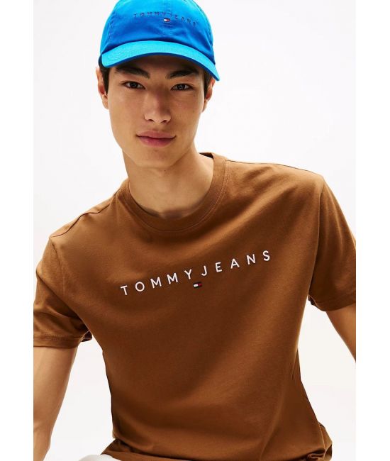 Ανδρικό T-shirt Καφέ Tommy Jeans DM0DM20744-0HD