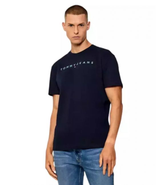 Ανδρικό T-shirt Navy Μπλε Tommy Jeans DM0DM20744-0GZ