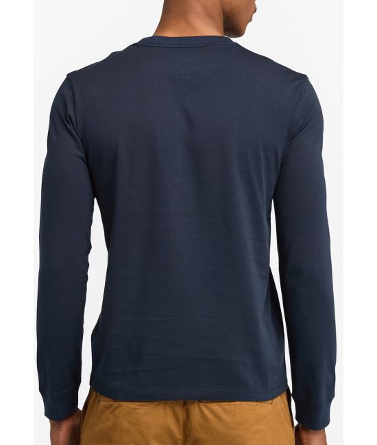 Ανδρικό Dunstan River Μακρυμάνικο T-shirt Navy Μπλε Timberland TB0A2BQ3-Z02
