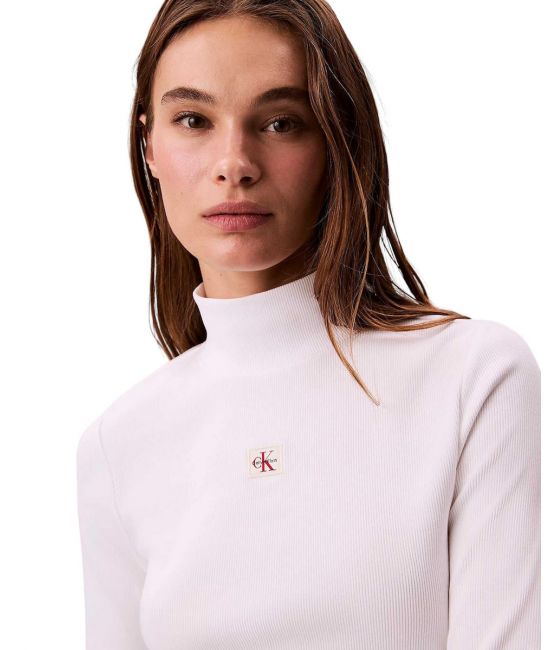 Γυναικεία Μπλούζα Ζιβάγκο Λευκή Calvin Klein LV047D203G-YAA