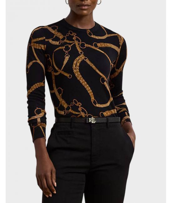 Γυναικείο Shavonne Πουλόβερ Μαύρο Ralph Lauren 200971373001-001