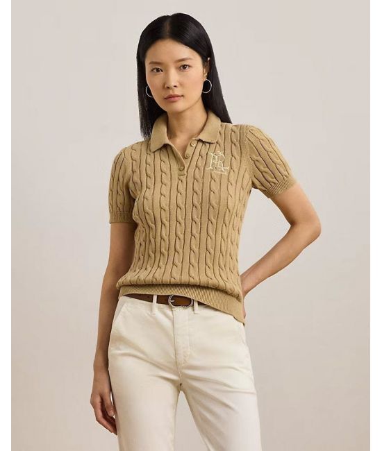 Γυναικείο Natrissa Πλεκτό Polo Μπεζ Ralph Lauren 200932224011-270