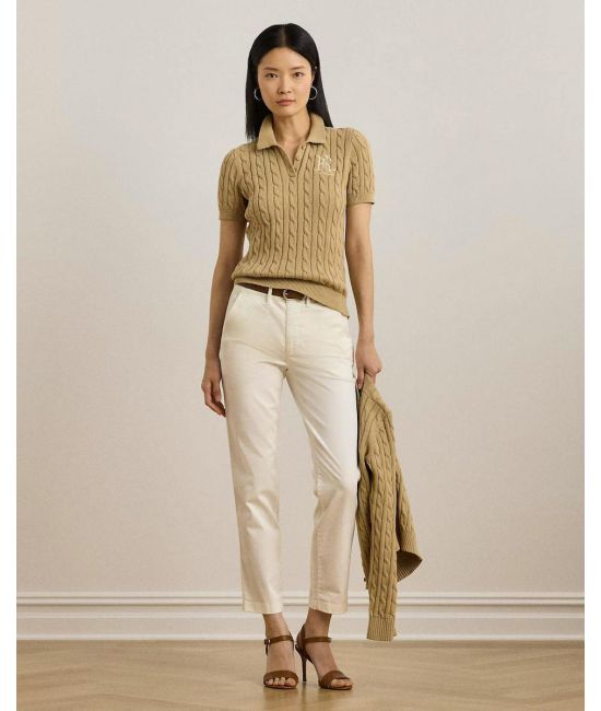 Γυναικείο Natrissa Πλεκτό Polo Μπεζ Ralph Lauren 200932224011-270