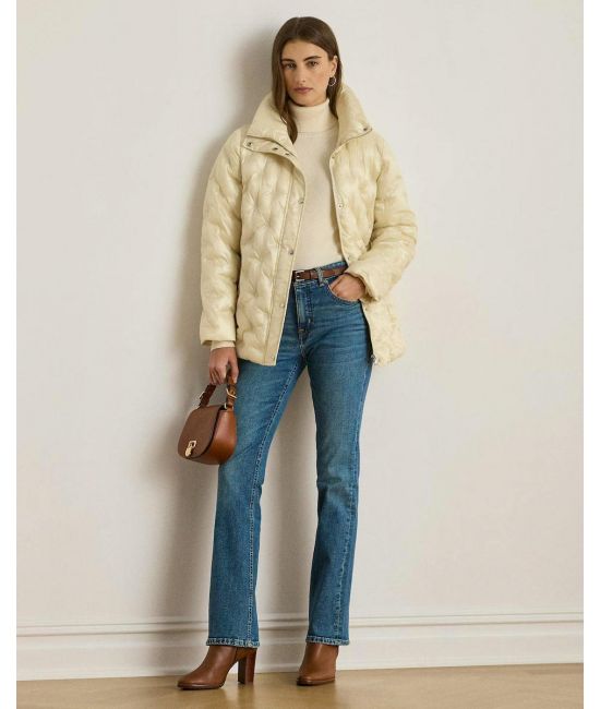 Γυναικείο Μπουφάν Μπεζ Ralph Lauren 297980104003-250