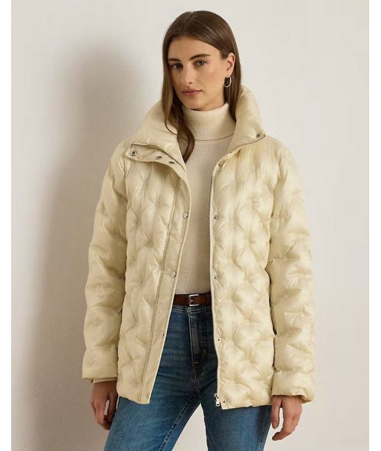 Γυναικείο Μπουφάν Μπεζ Ralph Lauren 297980104003-250