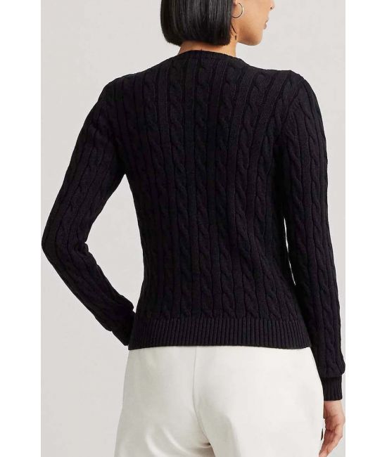 Γυναικεία Ralhan Πλεκτή Ζακέτα Μαύρη Ralph Lauren 200932225003-001