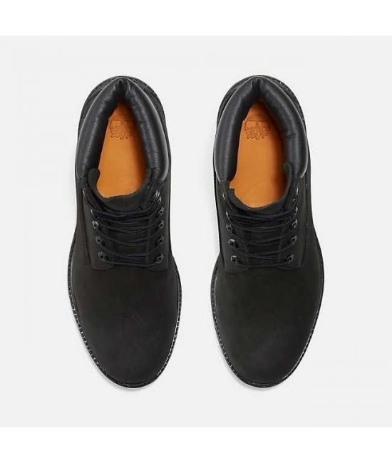 Ανδρικά Δερμάτινα Μποτάκια Μαύρα Timberland TB0110073-001