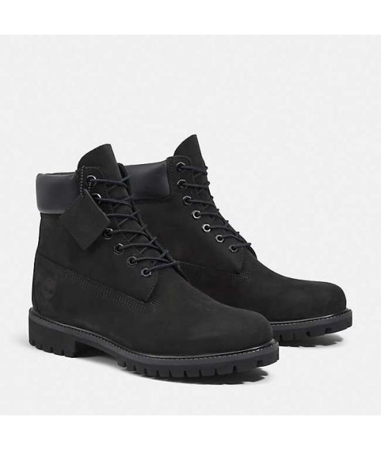 Ανδρικά Δερμάτινα Μποτάκια Μαύρα Timberland TB0110073-001