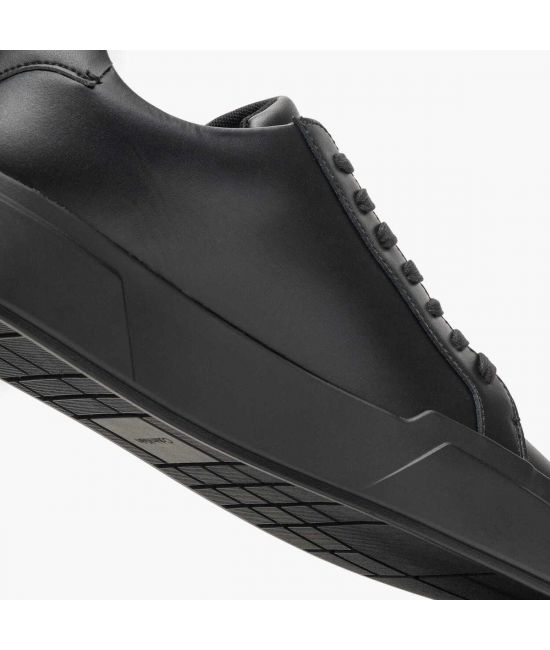 Ανδρικά Δερμάτινα Sneakers Μαύρα Calvin Klein YM0YM01344-0GJ