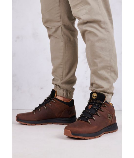Ανδρικά Δερμάτινα Sprint Trekker Μποτάκια Καφέ Timberland TB0A67TG-943
