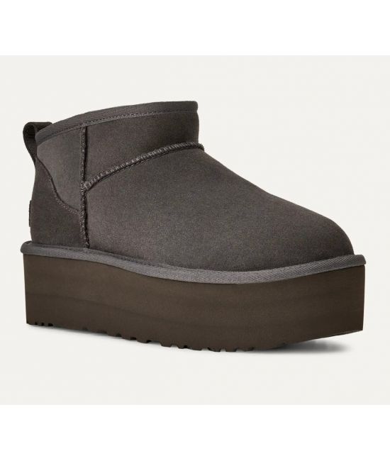 Γυναικεία Classic Ultra Mini Platform Μποτάκια Γκρι UGG 1135092-CHRC