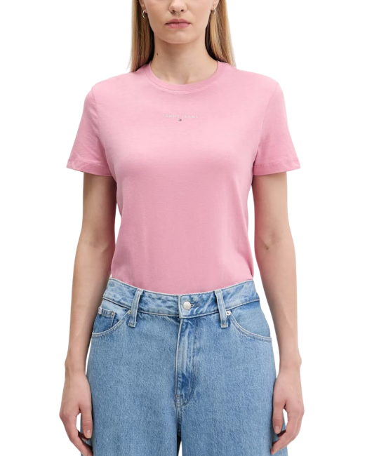 Γυναικείο T-shirt Ροζ Tommy Jeans DW0DW21964-TEE