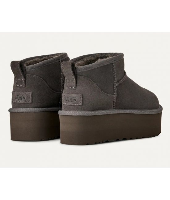 Γυναικεία Classic Ultra Mini Platform Μποτάκια Γκρι UGG 1135092-CHRC