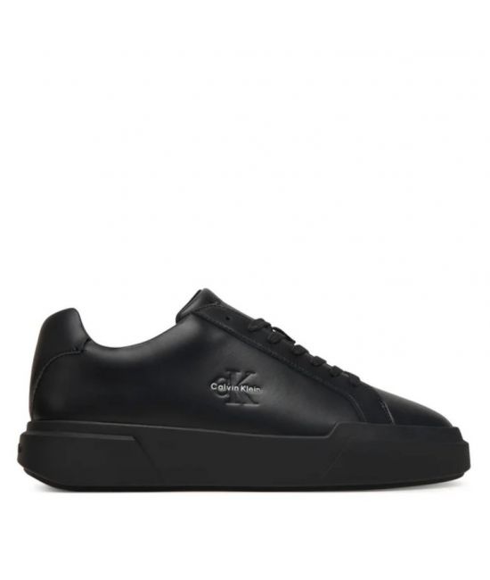 Ανδρικά Δερμάτινα Sneakers Μαύρα Calvin Klein YM0YM01344-0GJ