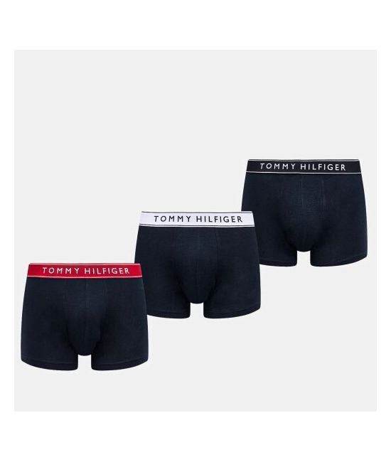 Ανδρικό Σετ Μπόξερ 3 Τεμαχίων Navy Μπλε Tommy Hilfiger UM0UM03457-0WF