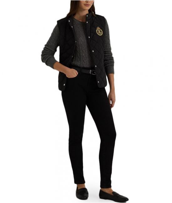Γυναικείο Γιλέκο Μαύρο Ralph Lauren 297951276005-001