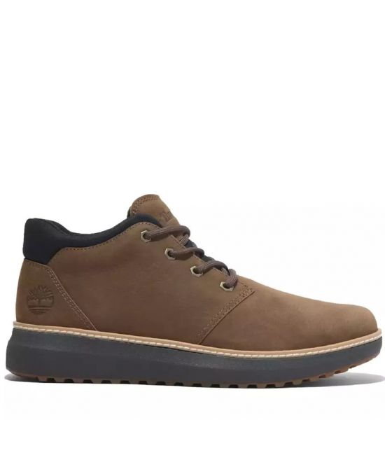 Ανδρικά Δερμάτινα Hudson Road Mid Μποτάκια Καφέ Timberland TB0A69Q5-W07