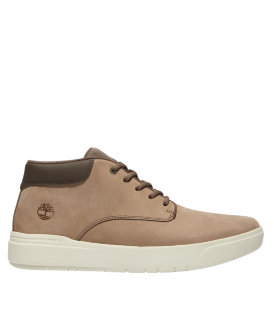 Ανδρικά Δερμάτινα Seneca Bay Mid Lace Sneakers Γκρι Timberland TB0A69M1-EL8