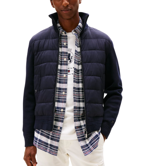 Ανδρικό Μπουφάν Navy Μπλε Tommy Hilfiger MW0MW40774-DW5
