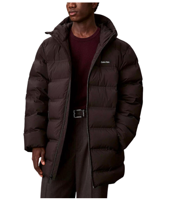Ανδρικό Μπουφάν Μαύρο Calvin Klein LV04LD516G-UB1