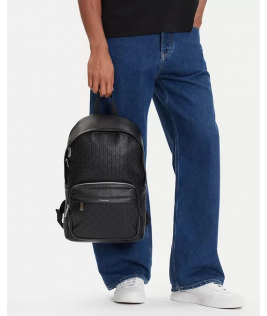 Ανδρική Τσάντα Πλάτης Μαύρη Calvin Klein LV04D3202G-UB1