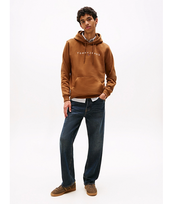 Ανδρικό Φούτερ Καφέ Tommy Jeans DM0DM20746-GVP