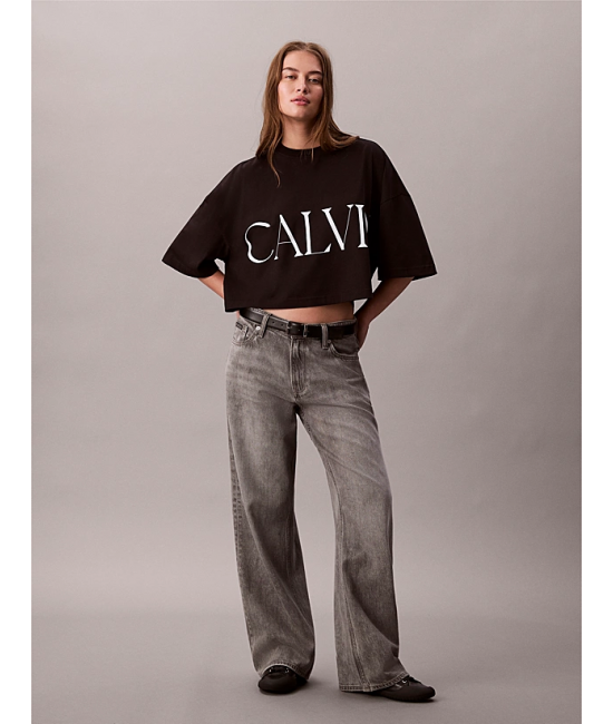 Γυναικείο T-shirt Μαύρο Calvin Klein LV047D206G-UB1