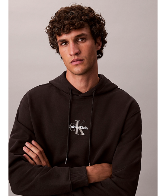 Ανδρικό Φούτερ Μαύρο Calvin Klein LV04RD243G-UB1