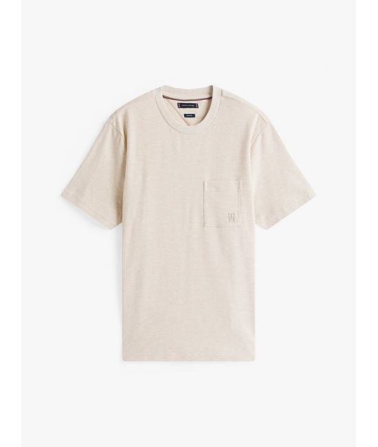 Ανδρικό T-shirt Μπεζ Tommy Hilfiger MW0MW39365-HGF