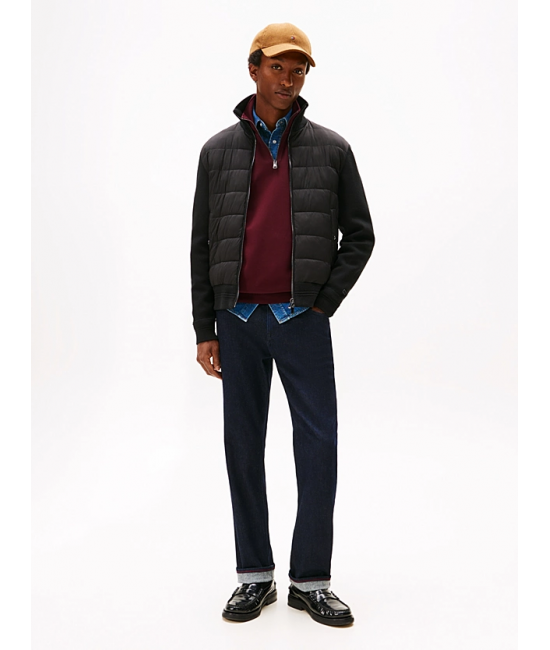 Ανδρικό Μπουφάν Μαύρο Tommy Hilfiger MW0MW40774-BDS