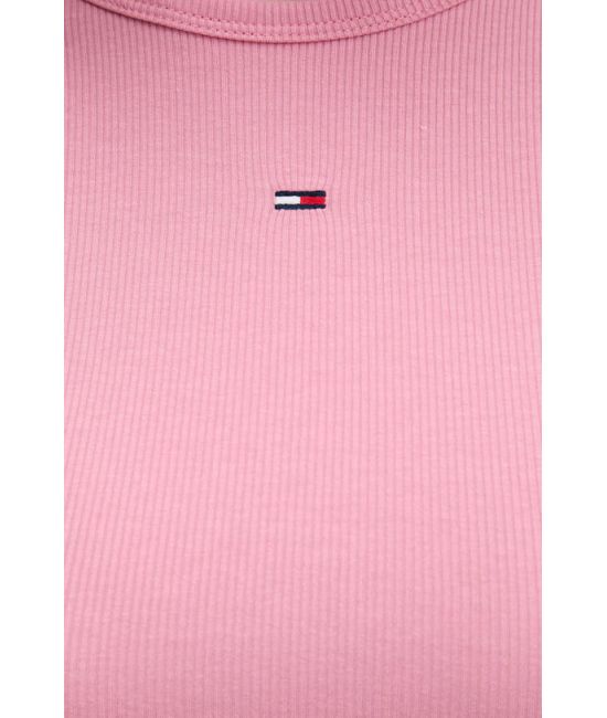 Γυναικεία Μακρυμάνικη Μπλούζα Ροζ Tommy Jeans DW0DW17387-THC