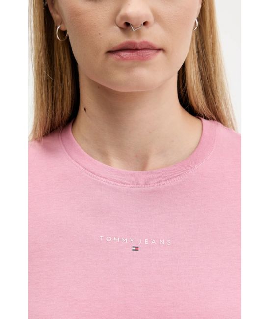 Γυναικείο T-shirt Ροζ Tommy Jeans DW0DW21964-TEE