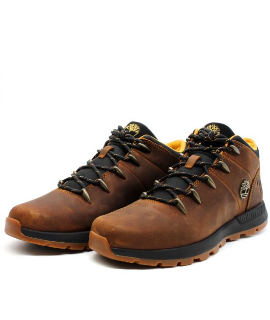 Ανδρικά Δερμάτινα Sprint Trekker Μποτάκια Καφέ Timberland TB0A67TG-943