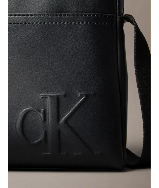 Ανδρικό Τσαντάκι Χιαστί Μαύρο Calvin Klein LV04D3248G-UB1