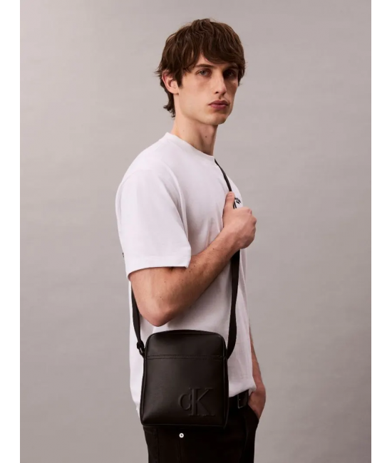 Ανδρικό Τσαντάκι Χιαστί Μαύρο Calvin Klein LV04D3248G-UB1