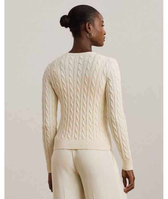 Γυναικεία Ralhan Πλεκτή Ζακέτα Εκρού Ralph Lauren 200932225001-101