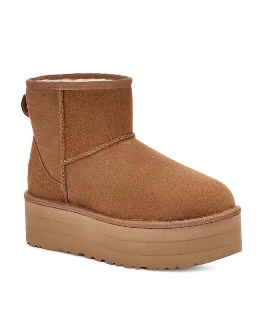 Γυναικεία Classic Mini Platform Μποτάκια Καφέ UGG 1134991-CHE