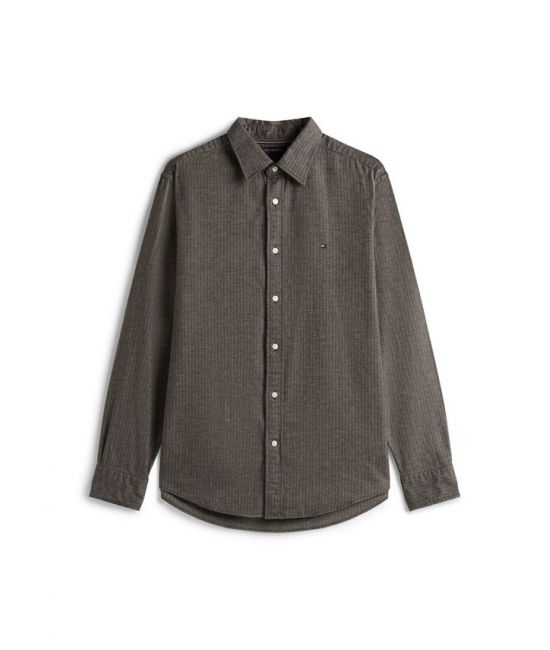 Ανδρικό Πουκάμισο Γκρι Tommy Hilfiger MW0MW40475-PR2